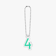 268 Design - Number 4 Keychain - Marpple Shop - Keychain - Harumio
