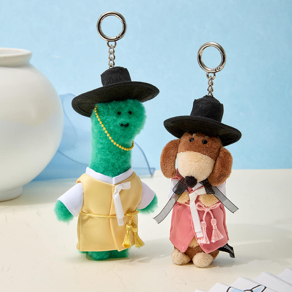 Line Friends: Joguman - Doll Keyring