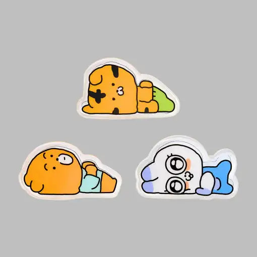 Coco the Timid Tiger - Acrylic Clip - Webtoon Friends - Acrylic Clip - Harumio