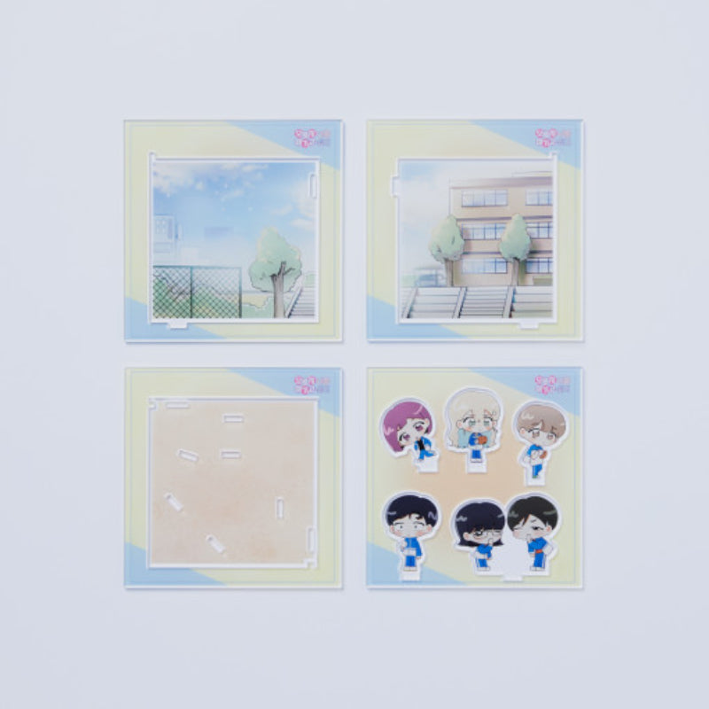 Webtoon Friends - Acrylic Room Diorama