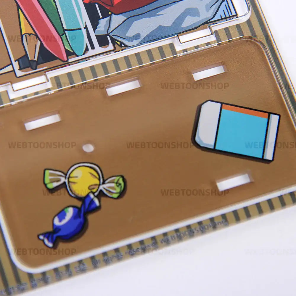 I Don't Want This Kind Of Hero - Acrylic Pen & Memo Holder - Webtoon Shop - Acrylic Keyring - Harumio