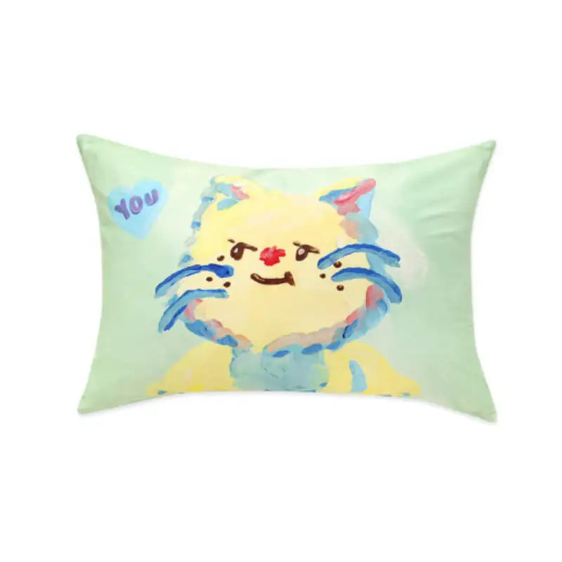 NARA HOME DECO X Pokori Friends - Pure Cotton Pillow Cover - NARA HOME DECO - Pillow Cover - Harumio
