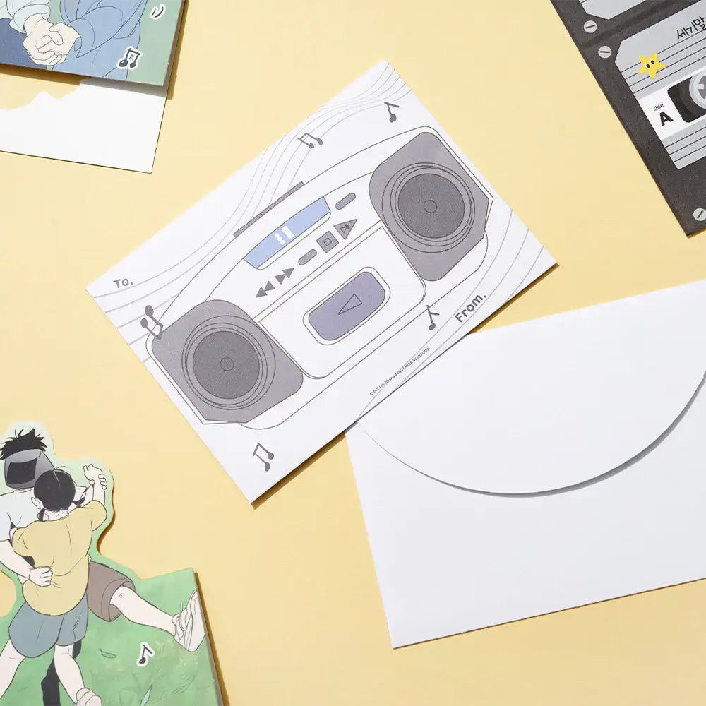 After School Lessons For Unripe Apples - Letter Paper - Webtoon Friends - Letter Sets - Harumio