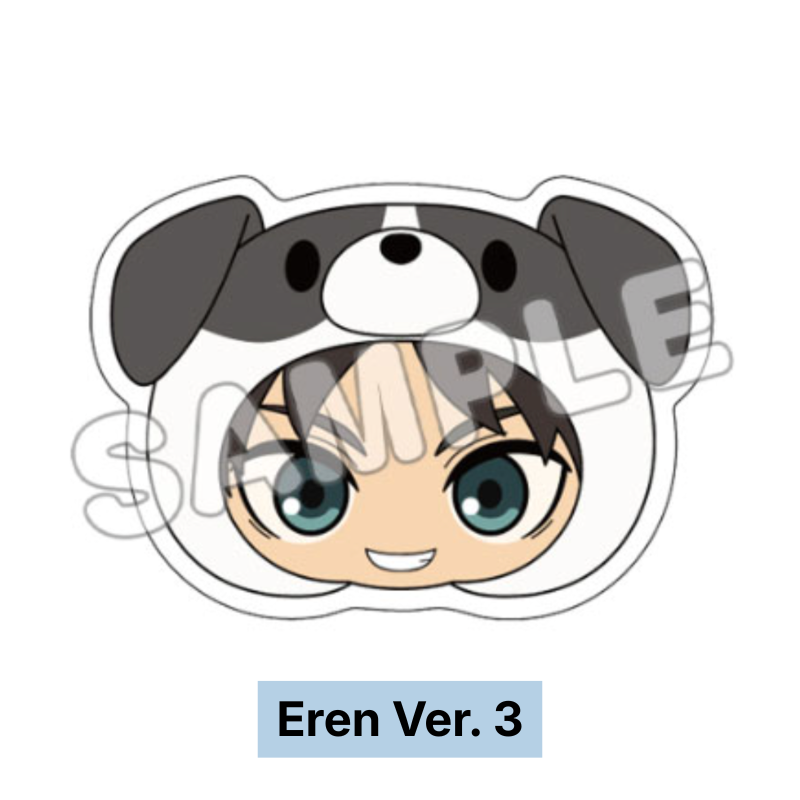 Attack on Titan - Animal Acrylic Badge (The Final Season)