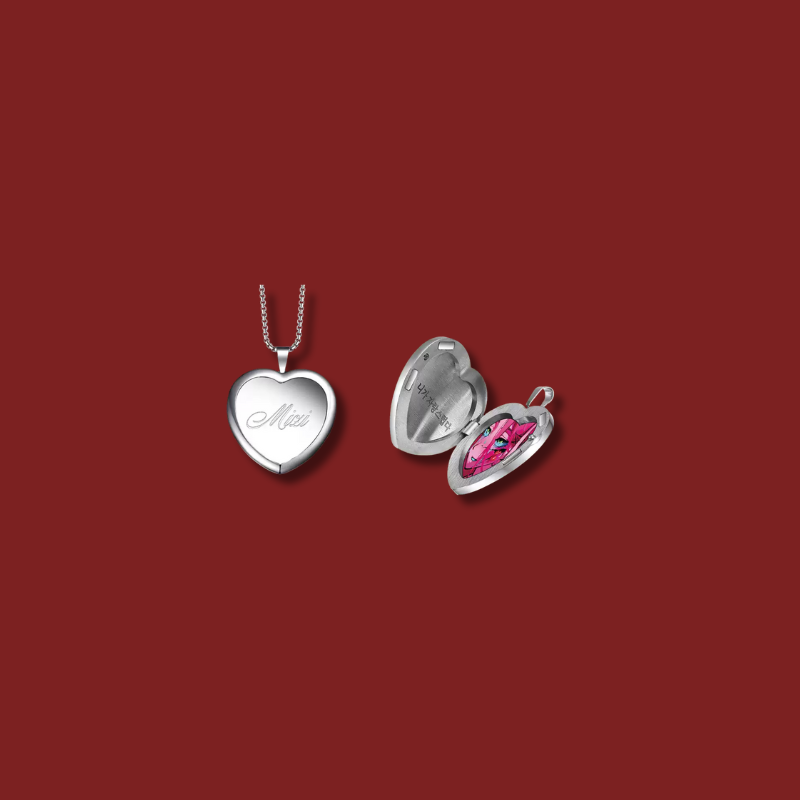 Alien Stage Karmic Angel - Heart Photo Frame Pendant – Harumio