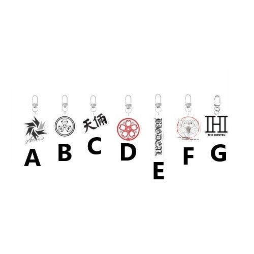 Lookism VVIP Popup Store - Crew Logo Acrylic Keyring