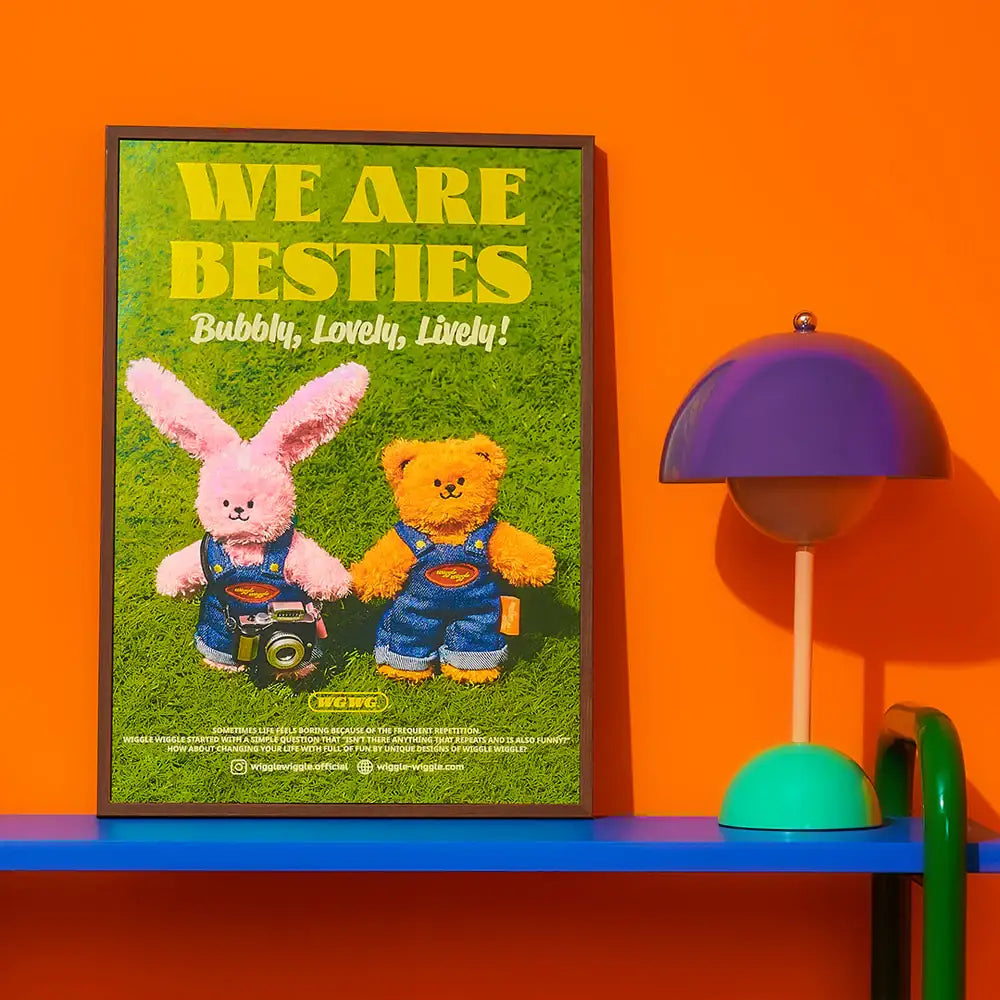 Wiggle Wiggle - Interior Poster - Wiggle Wiggle - Poster - Harumio