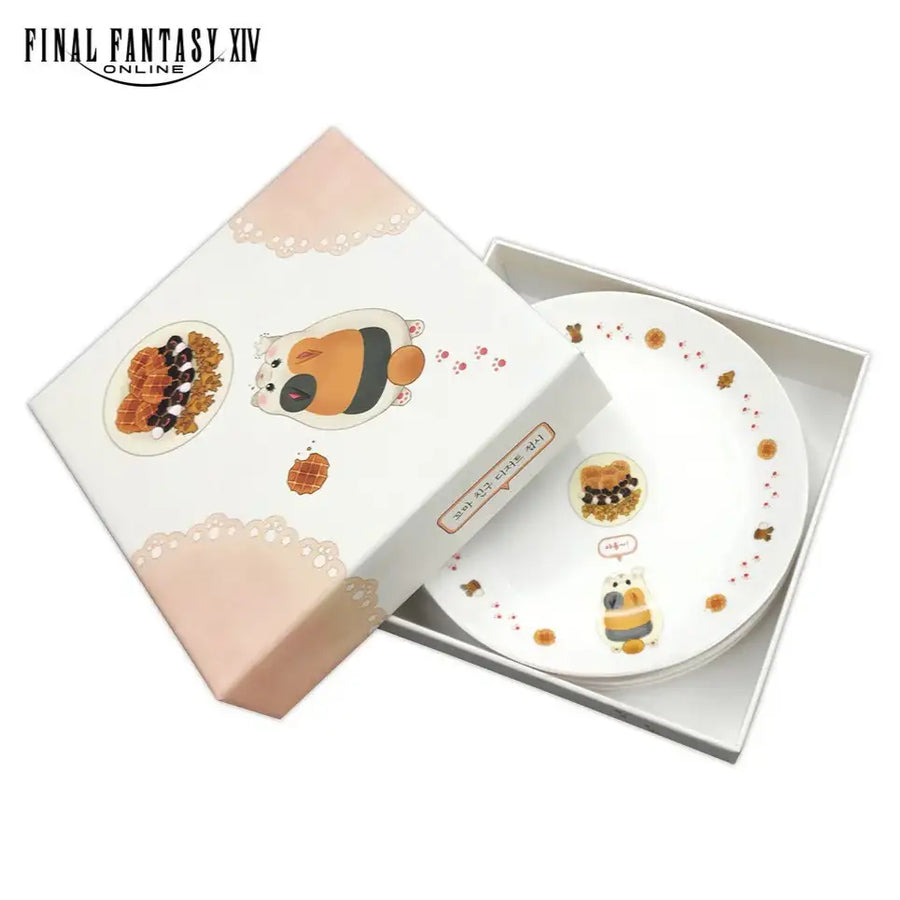 Final Fantasy XIV - Minions Dessert Plate - SQUARE ENIX - Plates - Harumio