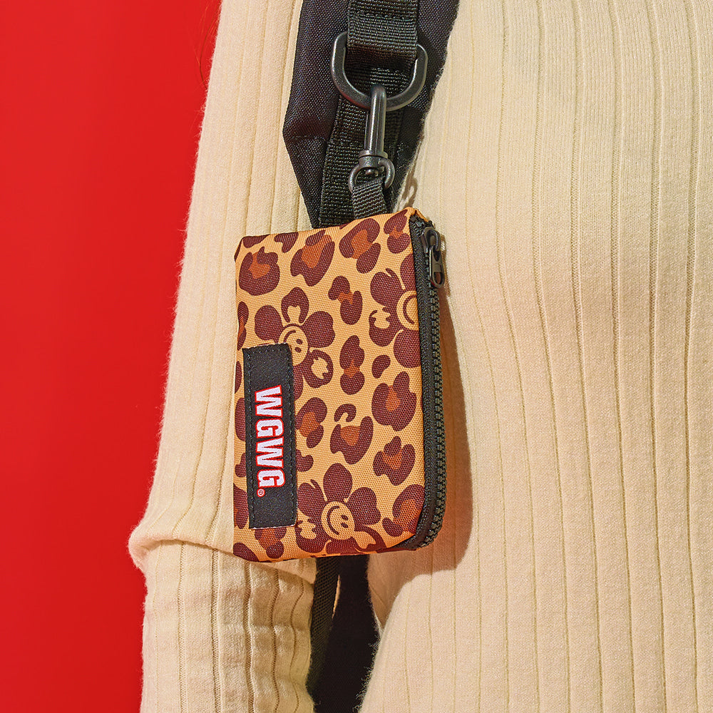 Wiggle Wiggle - Smile We Love Safari Brown Pattern Backpack