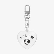 ILoveTheWorld - Heart Acrylic Keyring - Marpple Shop - Keyring - Harumio