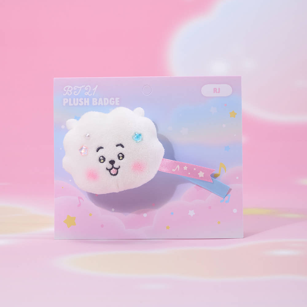 BT21 Beyond the Journey - Plush Badge
