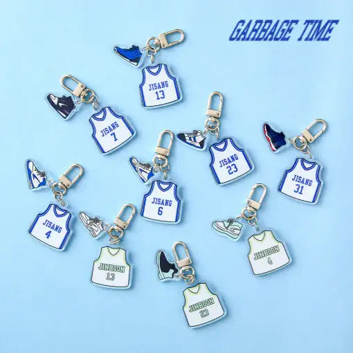 Garbage Time - Uniform Acrylic Keyring (Random) - Webtoon Friends - Acrylic Keyring - Harumio