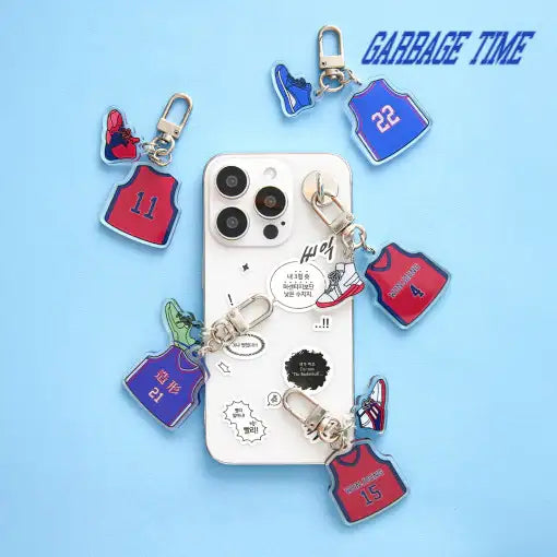 Garbage Time - Uniform Acrylic Keyring (Random) - Webtoon Friends - Acrylic Keyring - Harumio