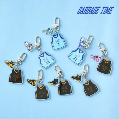 Garbage Time - Uniform Acrylic Keyring (Random) - Webtoon Friends - Acrylic Keyring - Harumio