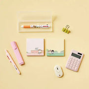 Maru Is a Puppy - Square Notepad - Webtoon Friends - Sticky Memo Pads - Harumio
