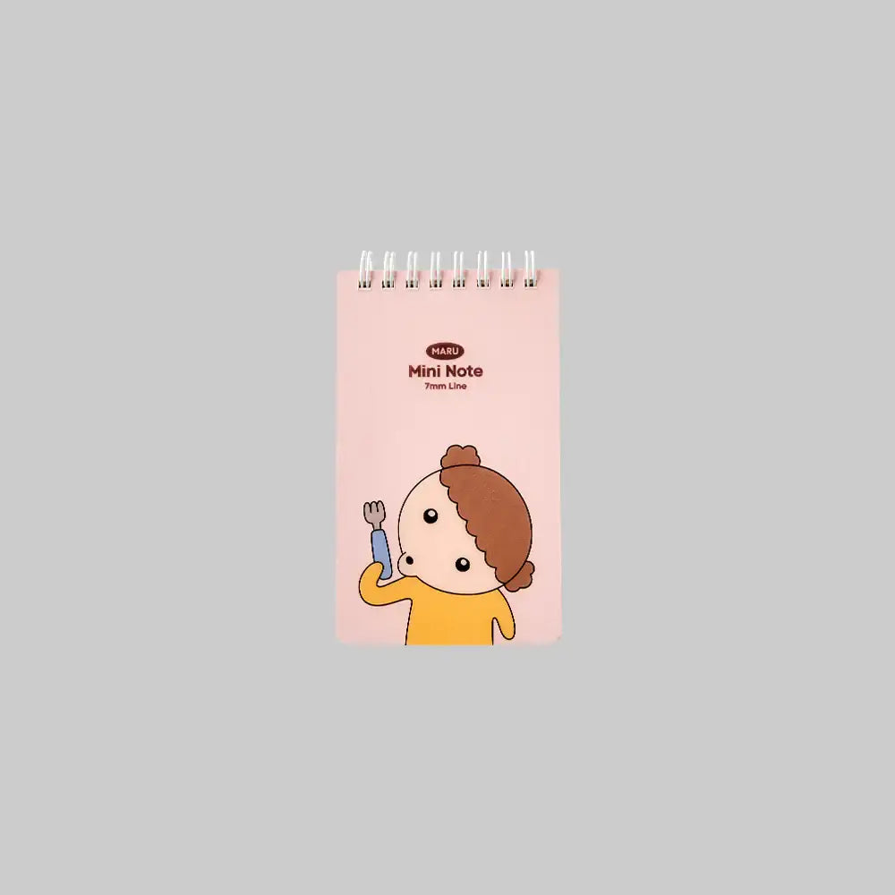 Maru Is a Puppy - Mini Notebook - Webtoon Friends - Home & Living, Accessories - Harumio