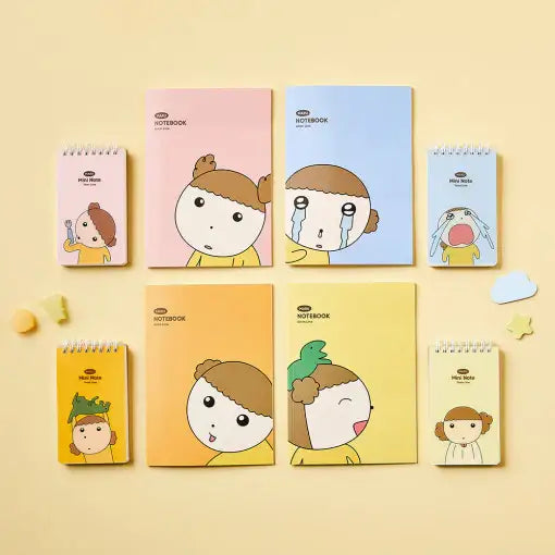Maru Is a Puppy - A5 Bound Notebook - Webtoon Friends - Home & Living, Accessories - Harumio