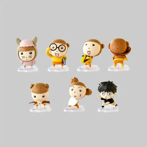 Maru Is a Puppy - 6-Piece Figure Set (Random) - Webtoon Friends - Home & Living, Accessories - Harumio
