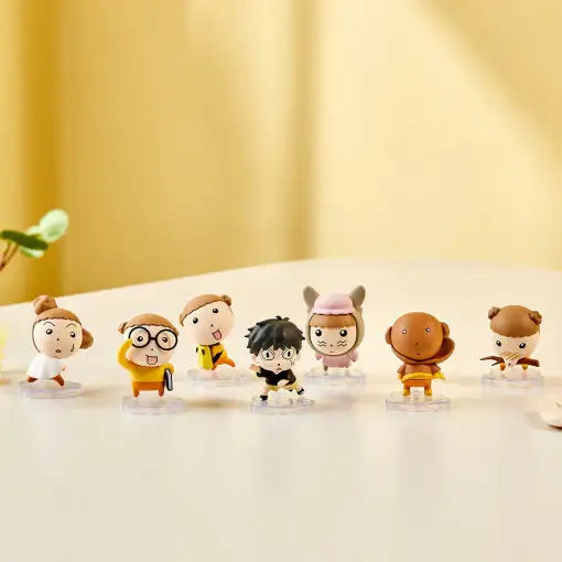 Maru Is a Puppy - 6-Piece Figure Set (Random) - Webtoon Friends - Home & Living, Accessories - Harumio