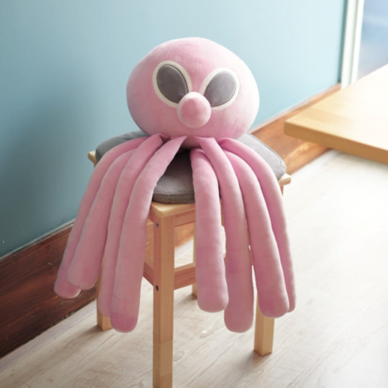 Green Apple Paradise - Cotton Octopus Doll
