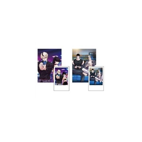 2025 WORLD WEBTOON FESTIVAL X LOOKISM ARCADE POP-UP - Polaroid Poster Set - Lookism - Poster - Harumio