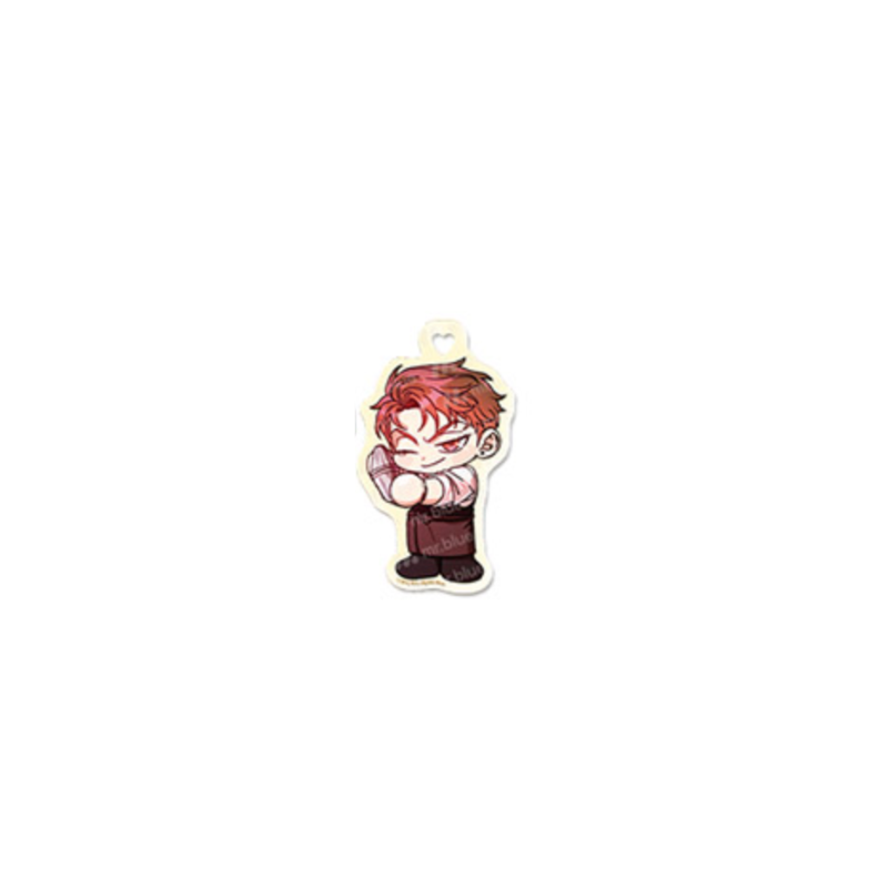 Mr. Blue Pop-Up - SD Acrylic Keyring