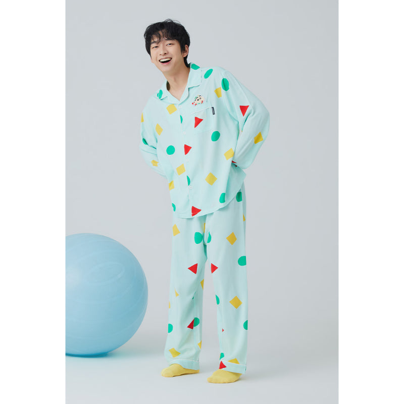 SPAO x Crayon ShinChan - Crayon ShinChan Long Sleeve Pajamas