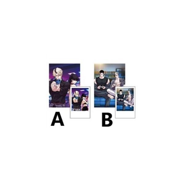 2025 WORLD WEBTOON FESTIVAL X  LOOKISM ARCADE POP-UP - Polaroid Poster Set
