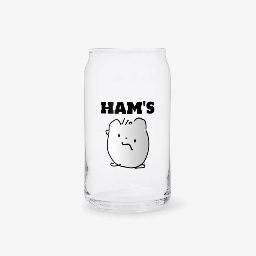 Hamss - Ham's Beer Can Cup - Marpple Shop - Glass Cup - Harumio