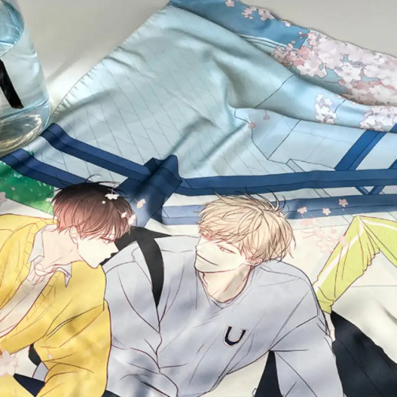 Green Apple Paradise - Fabric Poster - Webtoon Friends - Fabric Posters - Harumio