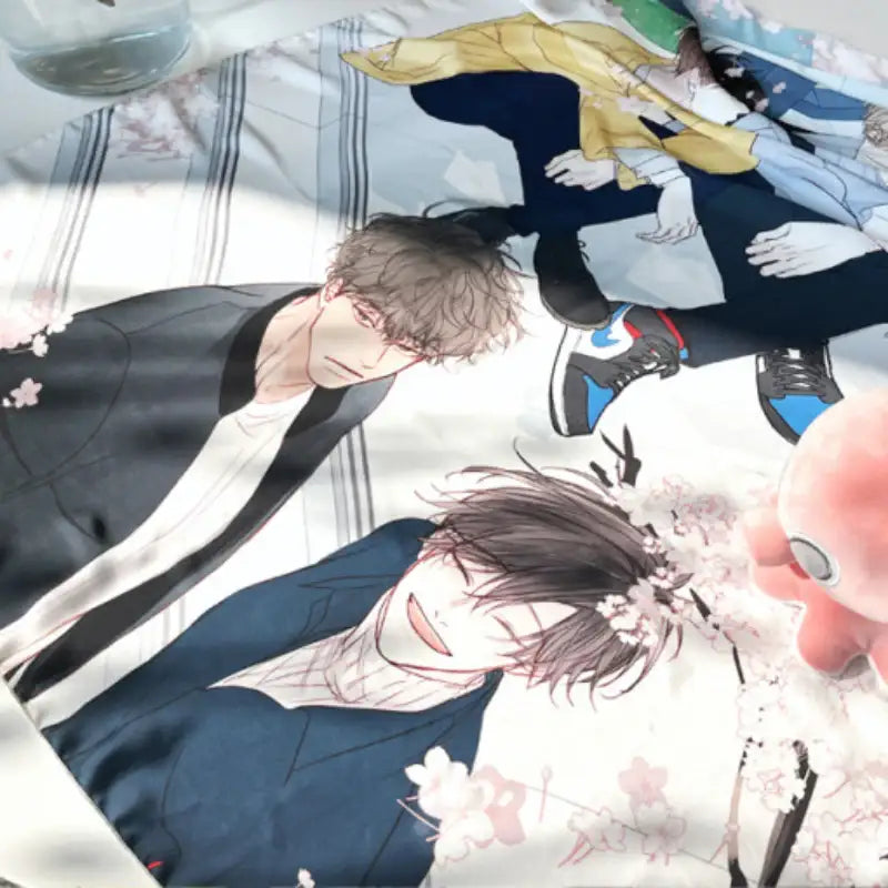 Green Apple Paradise - Fabric Poster - Webtoon Friends - Fabric Posters - Harumio