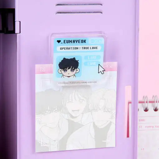 Operation: True Love - Acrylic Magnet Clip Set - Webtoon Friends - Magnet Clip - Harumio