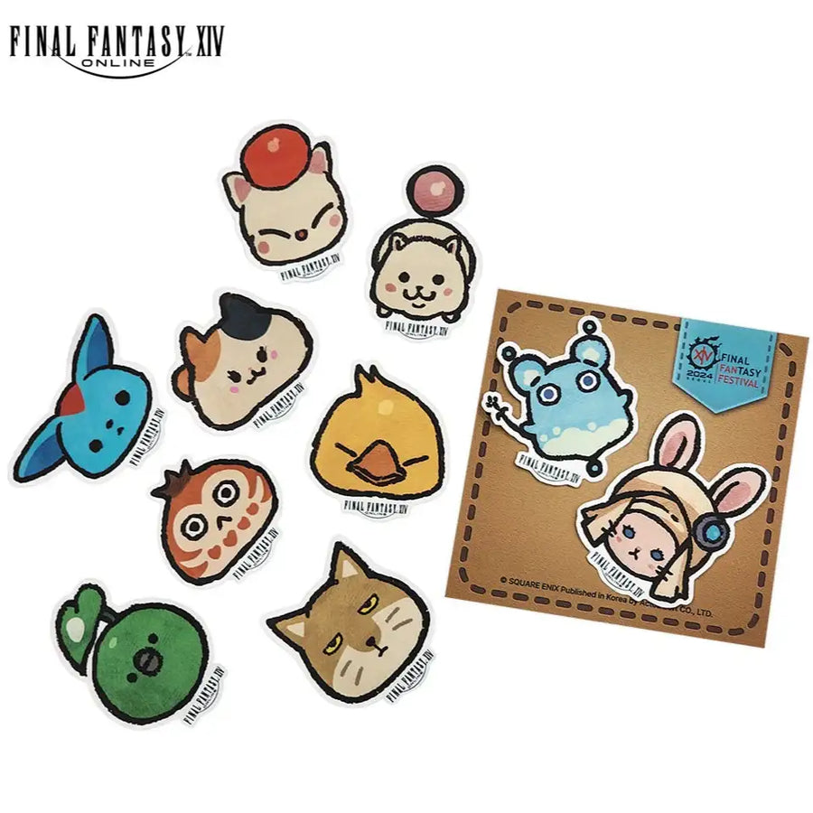 Final Fantasy XIV - Minions Stickers - SQUARE ENIX - Stickers - Harumio