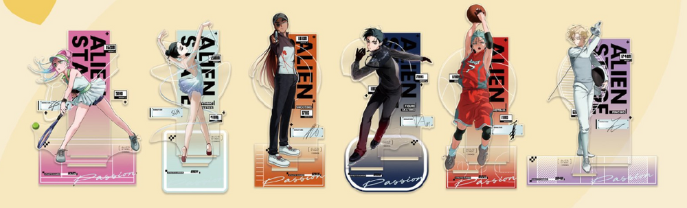 Alien Stage Passion Series - Holographic Acrylic Stand – Harumio Alien Stage Passion Series - Holographic Acrylic Stand – Harumio