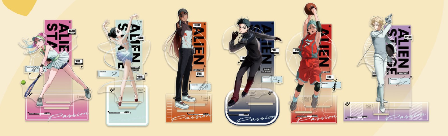 Alien Stage Passion Series - Holographic Acrylic Stand