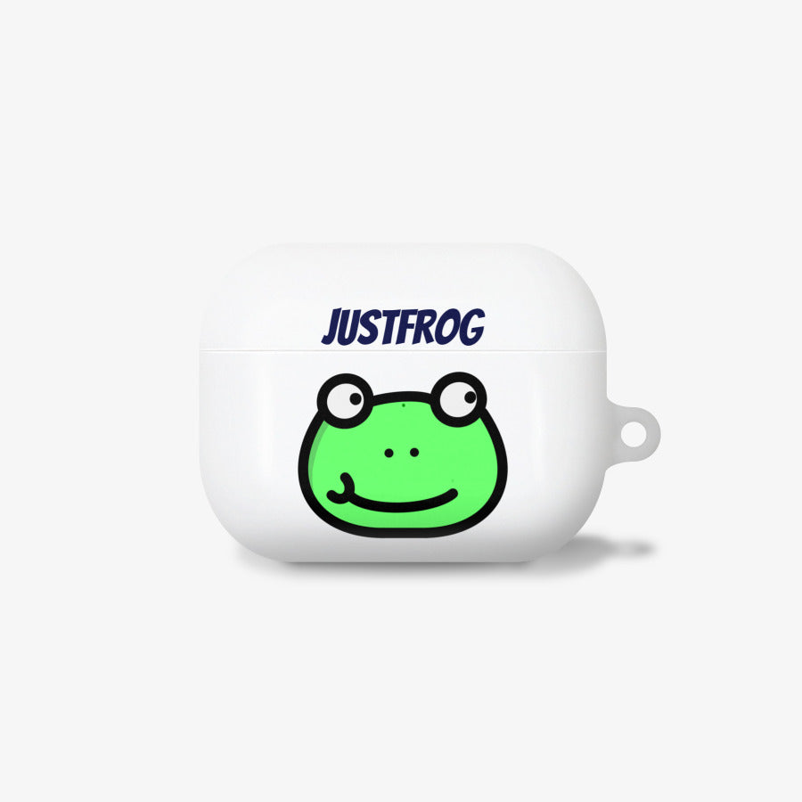 Just Frog - Cute Frog AirPod Pro 1 Hard Case - Marpple Shop - AirPod Case - Harumio