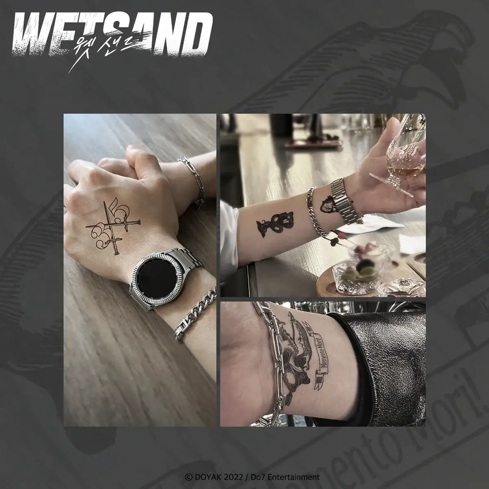 Wet Sand - Tattoo Sticker Set Ver. 2 - Do7 Entertainment - Sticker - Harumio