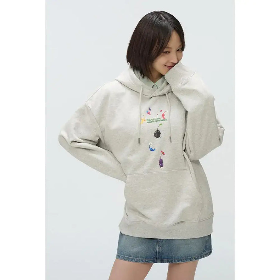 SPAO x PIKMIN - Hooded Sweatshirt - SPAO - Hooded sweatshirt - Harumio