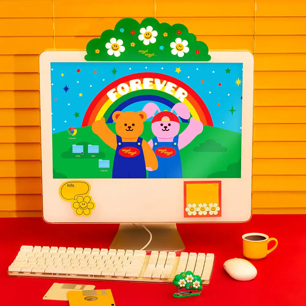 Wiggle Wiggle - Monitor Memo Board - Wiggle Wiggle - memo board - Harumio
