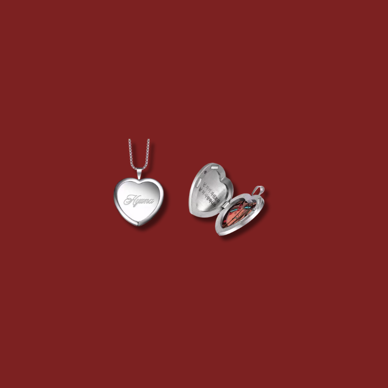 Alien Stage Karmic Angel - Heart Photo Frame Pendant