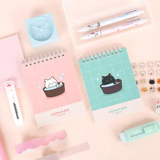 Meow Man - Mini Notebook - Webtoon Friends - Home & Living, Accessories - Harumio
