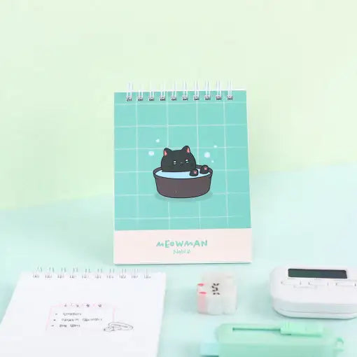 Meow Man - Mini Notebook - Webtoon Friends - Home & Living, Accessories - Harumio