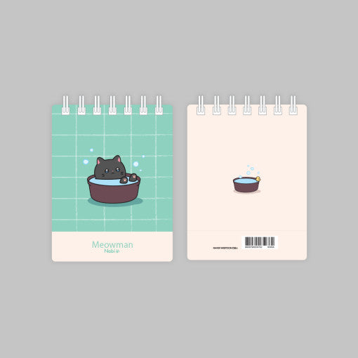 Meow Man - Mini Notebook