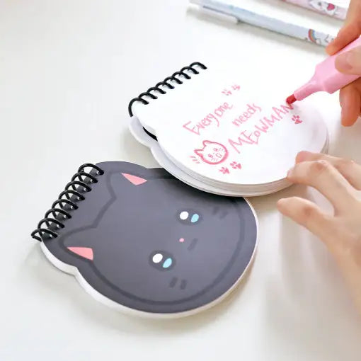Meow Man - Face Notebook - Webtoon Friends - Home & Living, Accessories - Harumio
