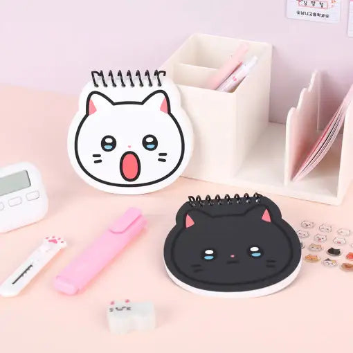Meow Man - Face Notebook - Webtoon Friends - Home & Living, Accessories - Harumio