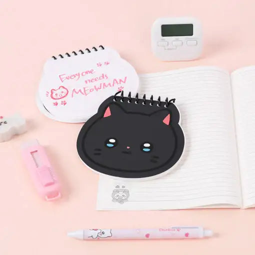 Meow Man - Face Notebook - Webtoon Friends - Home & Living, Accessories - Harumio