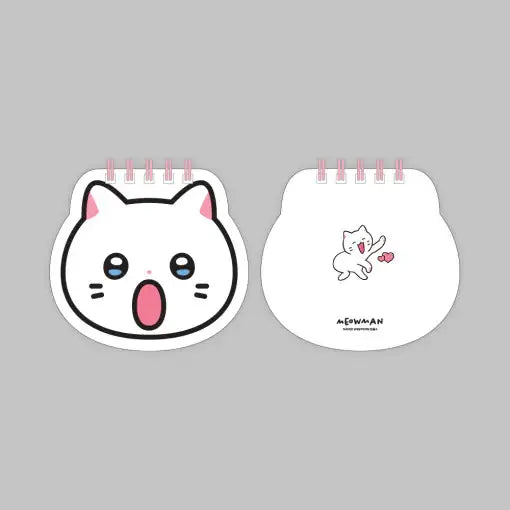 Meow Man - Face Notebook - Webtoon Friends - Home & Living, Accessories - Harumio