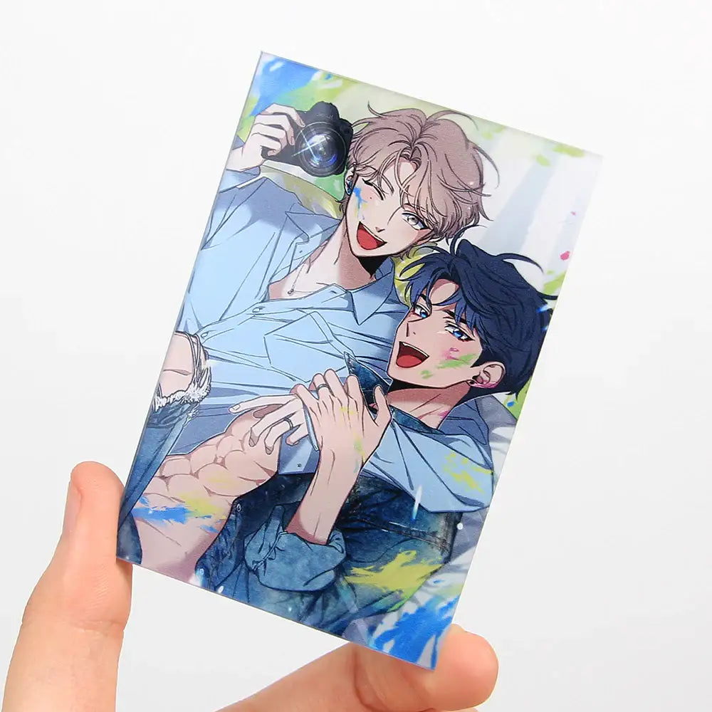 Sketch - Rotating Photo Holder Acrylic Stand - Sketch - Acrylic Stand - Harumio