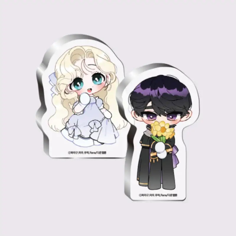 Please Marry Me Again, Husband! - SD Acrylic Set - Daon Webtoon Store - Acrylic Stand - Harumio