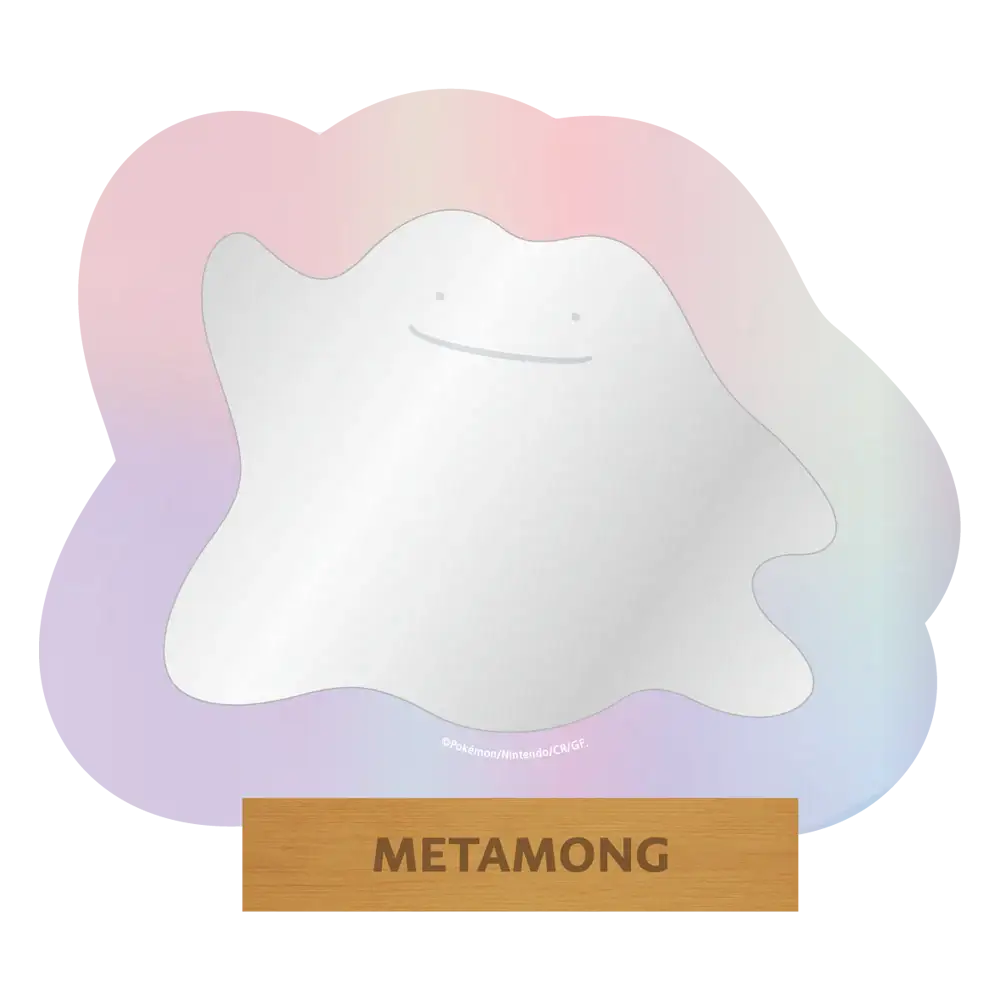 Pokémon - Pokémon Ditto Interior Acrylic Mirror - Pokémon - Clothing - Harumio